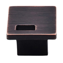 TK269 TB - Modern Metro Slot - 1.25" Cabinet Knob - Tuscan Bronze