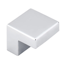 M1166 PC - Modern Metro - 1" Square Knob - Polished Chrome