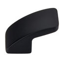 TK52BLK - Curved Tidal - 3/4" Thumb Knob - Flat Black