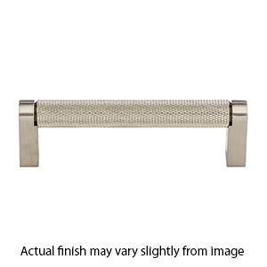 M2644 BSN - Amwell - 5" Knurled Bar Pull - Satin Nickel