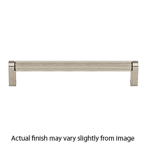 M2647 BSN - Amwell - 11-3/8" Knurled Bar Pull - Satin Nickel