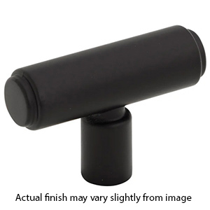 TK3111BLK - Clarence - 2" Cabinet T-Knob - Flat Black