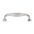 TK722BSN - Contour - 3.75" cc Cabinet Pull - Brushed Satin Nickel