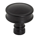 TK3140BLK - Cranford - 1.25" Cabinet Knob - Flat Black