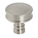 TK3140BSN - Cranford - 1.25" Cabinet Knob - Satin Nickel