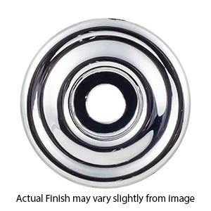 TK890 PC - Brixton - Cabinet Knob Backplate - Polished Chrome