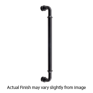 TK889 BLK - Brixton - 12" Appliance Pull - Flat Black