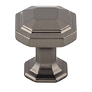 TK286AG - Emerald - 1 1/8" Cabinet Knob - Ash Gray