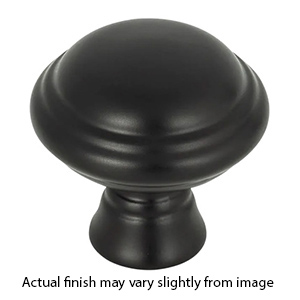 TK1020BLK - Henderson - 1.25" Cabinet Knob - Flat Black