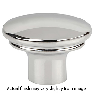 TK3051PC - Julian - 1-3/8" Oval Knob - Polished Chrome