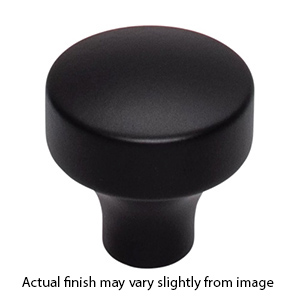 TK901BLK - Kinney - 1-1/4" Cabinet Knob - Flat Black