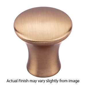 TK590HB - Oculus - 7/8" Cabinet Knob - Honey Bronze