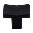 TK560BLK - Quilted - 1.25" Cabinet Knob - Flat Black