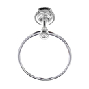 Equestre - Towel Ring - Polished Silver