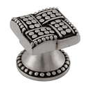 Medici - Small Square Knob - Antique Nickel