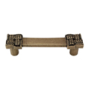 Medici - Square Pull - Antique Brass