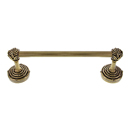 Palmaria - 18" Bamboo Towel Bar - Antique Brass