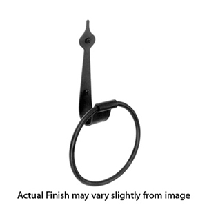 AB5BP - Spear Design - Towel Ring - Black