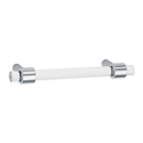 A860-3 PC - Acrylic Contemporary - 3" Cabinet Pull - Polished Chrome