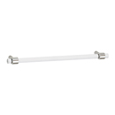 D860-12 PN - Acrylic Contemporary - 12" Cabinet Pull - Polished Nickel