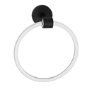 A7240 MB - Acrylic Contemporary - Towel Ring - Matte Black