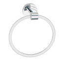 A7240 PC - Acrylic Contemporary - Towel Ring - Polished Chrome