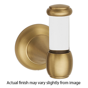 A7381 SB - Acrylic Royale - Robe Hook - Satin Brass