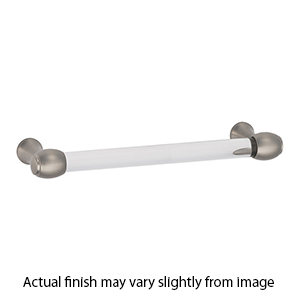 A870-6 SN - Acrylic Royale - 6" Cabinet Pull - Satin Nickel