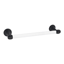 A7320-12 MB - Acrylic Royale - 12" Towel Bar - Matte Black