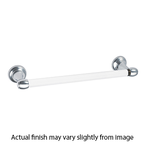 A7320-18 PC - Acrylic Royale - 18" Towel Bar - Polished Chrome