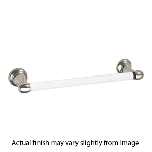 A7320-12 PN - Acrylic Royale - 12" Towel Bar - Polished Nickel