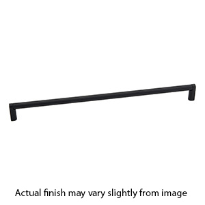 A2904-18 MB - Alta Moda - 18" Cabinet Pull w/ Ribbed Bar - Matte Black