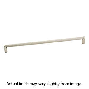 A2904-12 MN - Alta Moda - 12" Cabinet Pull w/ Ribbed Bar - Matte Nickel