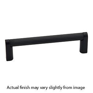 A2904-3 MB - Alta Moda - 3" Cabinet Pull w/ Ribbed Bar - Matte Black