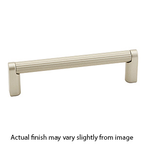 A2904-35 MN - Alta Moda - 3.5" Cabinet Pull w/ Ribbed Bar - Matte Nickel