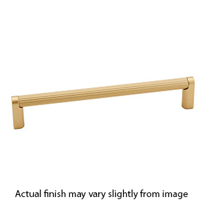 A2904-6 CHP - Alta Moda - 6" Cabinet Pull w/ Ribbed Bar - Champagne