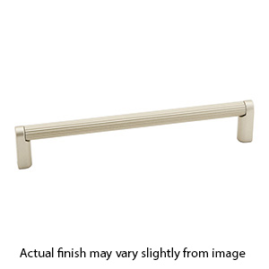 A2904-6 MN - Alta Moda - 6" Cabinet Pull w/ Ribbed Bar - Matte Nickel