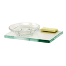 A7530 PB/NL - Arch - Soap Dish & Holder - Unlacquered Brass