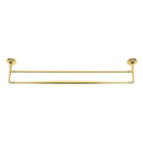 A6725-24 - Charlie's - 24" Double Towel Bar - Polished Brass