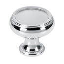 A626-14 - Charlie's - 1.25" Round Knob - Polished Chrome