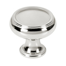 A626-14 - Charlie's - 1.25" Round Knob - Polished Nickel