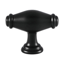 A626 - Charlie's - 1.75" Oval Knob - Matte Black