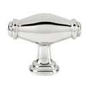 A626 - Charlie's - 1.75" Oval Knob - Polished Nickel