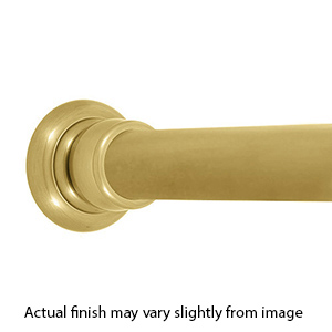 48" Shower Rod - Charlie's - Satin Brass