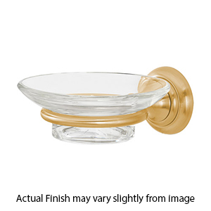 A6730 - Charlie's - Soap Dish - Satin Brass