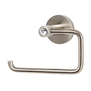 C8366 SN - Crystal Contemporary I - Euro Tissue Holder - Satin Nickel