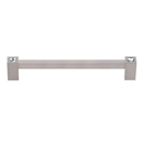 CD718-8 SN - Contemporary Crystal II - 8" Appliance Pull - Satin Nickel