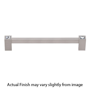 CD718-12 SN - Contemporary Crystal II - 12" Appliance Pull - Satin Nickel