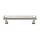 C213-35 PN - Swarovski Crystal II - 3.5" Cabinet Pull - Polished Nickel