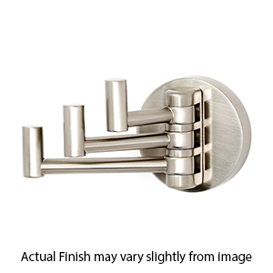 A8385 SN - Contemporary I - Swivel Robe Hook - Satin Nickel